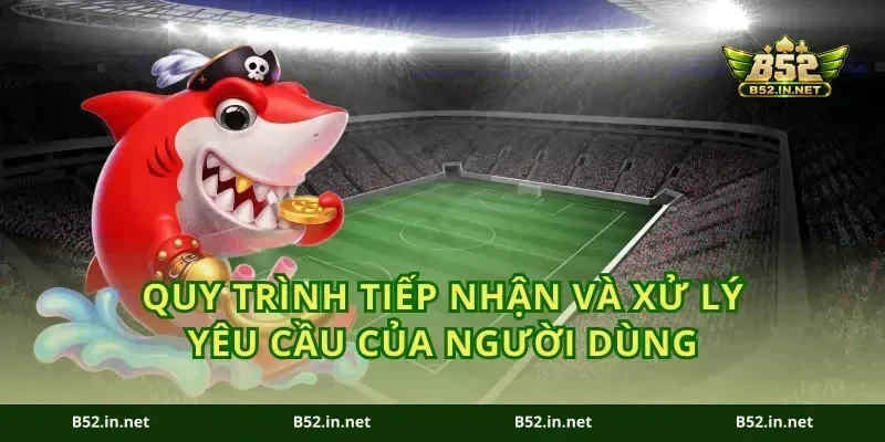 Quy trình tiếp nhận và xử lý yêu cầu của người dùng